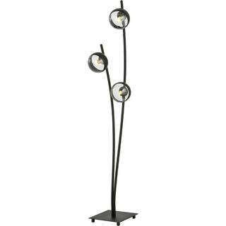 Hunter LP3 Sort/Stribe gulvlampe - Ø14 cm, E14, 230V, uden lyskilde