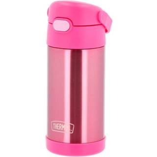Thermos  Funtainer Drikkeflaske m. Sugerør 355 ml Pink