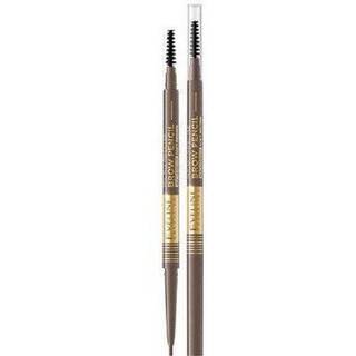 Eveline Cosmetics Micro Precise Vandfast øjenbryn blyant Med 2-i-1 børste Skygge 02 Soft Brown 4 g - 4 g