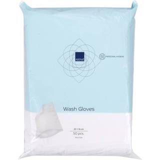 Molton vaskehandske engangs 23x16cm ultrasonic sealed hvid