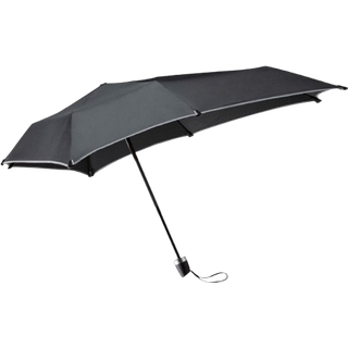 Senz Mini taskeparaply (PURE BLACK REFLECTIVE (0985))