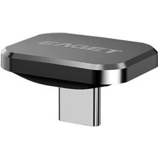 EAGET U8C Højhastigheds Type-C Flash Drive / U Disk - 64GB - Sort