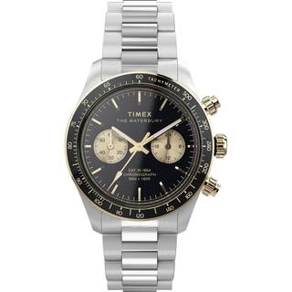 TIMEX Waterbury Heritage i stål med lænke