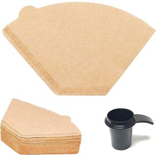 Goldtone #2 Cone Paper Coffee Filters (200 Count) | Ubladet nr. 2 Papirkaffefiltre 4-8 kop 1 oz scoop (#2 papir kaffefiltre (200) scoop) (#2 ke