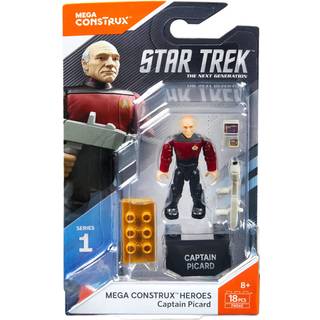 Mega Construx Heroes Captain Picard Building Set
