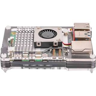 Pibow Coupe 5 - Case til Raspberry Pi 5 Sort