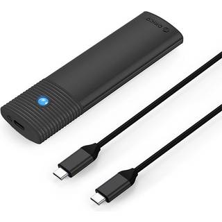 Orico M.2 NGFF SATA USB-C 5Gb/s Diskdrev - Sort