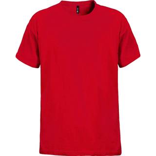 Fristads 100240 Acode Heavy T-shirt 1912 / Arbejds T-shirt Rød S