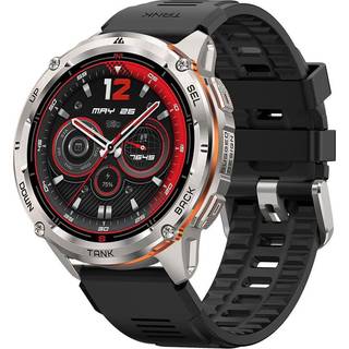 Kospet Tank T3 Ultra 2 Silver 25000014000 - Herre - 48 mm - Smartwatch - Quartz m. Oplader - Gorilla Glas