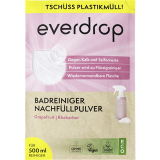 everdrop Power-rengøringspulver til badeværelset refill 631.67 DKK/1 kg