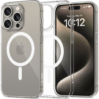 iPhone 15 Pro Tech-Protect FlexAir Magnetisk TPU Cover - klar