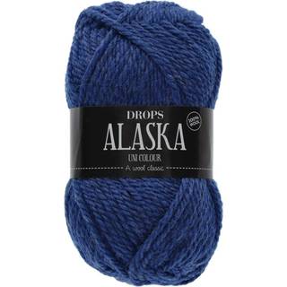 DROPS Alaska 15 Koboltblå (Uni Colour) Indhold: 100% Uld Garngruppe: C (16 - 19 masker) / 10 ply / aran / worsted Vægt/længde: 50 gram = ca. 70 meter Anbefalede pinde: 5 mm Strikkefasthed: 10 x 10 cm = 17 m x 22 p Håndvask, max 30°C / Tørres fladt / Kan filtes.