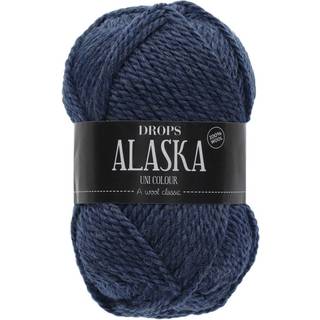 DROPS Alaska 37 Gråblå (Uni Colour) Indhold: 100% Uld Garngruppe: C (16 - 19 masker) / 10 ply / aran / worsted Vægt/længde: 50 gram = ca. 70 meter Anbefalede pinde: 5 mm Strikkefasthed: 10 x 10 cm = 17 m x 22 p Håndvask, max 30°C / Tørres fladt / Kan filtes.