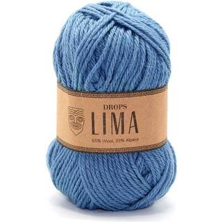 DROPS Lima Garn - 6235 Jeansblå