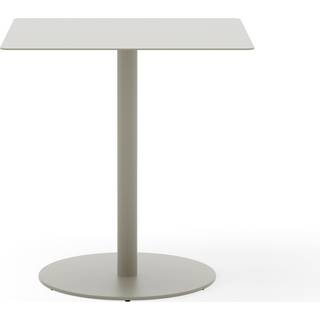 New Works Outdoor May Bistro Table Square Havebord Light Grey