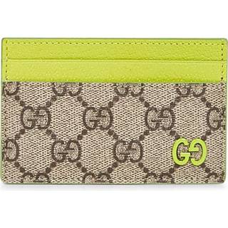 Gucci GG Canvas card holder - brown - One Size