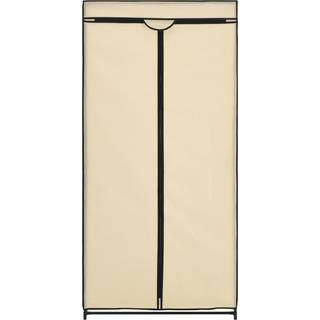 Klædeskabe 2 Stk. 75X50X160 Cm Cremefarvet