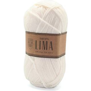 Drops Lima - Hvid uni 1101
