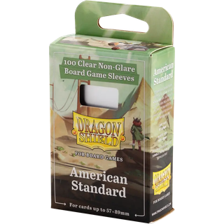 American Standard - Clear/Non-Glare - Board Game Sleeves