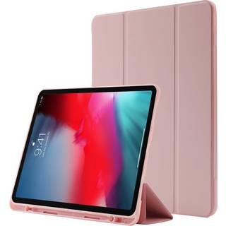 EIDERWOOD iPad Pro 11" (2022 / 2021 / 2020 / 2018) Tri-Fold Kunstlæder Flip Cover - Lyserød
