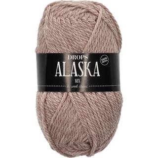 DROPS Alaska 73 Sand (mix) Indhold: 100% Uld Garngruppe: C (16 - 19 masker) / 10 ply / aran / worsted Vægt/længde: 50 gram = ca. 70 meter Anbefalede pinde: 5 mm Strikkefasthed: 10 x 10 cm = 17 m x 22 p Håndvask, max 30°C / Tørres fladt / Kan filtes.