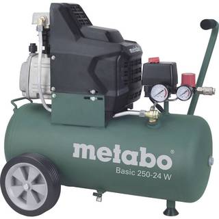 Metabo kompressor 1.5 basic 250-24W 24ltr oliesmurt 601533000
