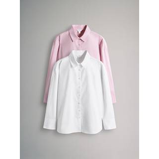 The Set The Set Pale Pink/White 2 Pack Oxford Shirts