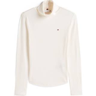 Ribbed Slim Long Sleeve Turtleneck Top