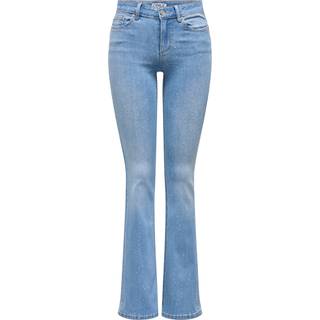 Onlwauw Mellemhøj Talje Flared Fit Jeans - L/36