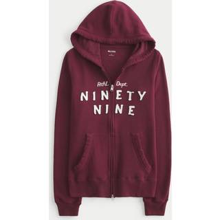 Hollister Hollister Slim Fit Graphic Print Zip Hoodie