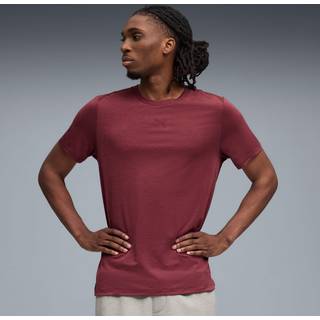 Men&#39;s Puma CLOUDSPUN T-Shirt, Red, Size S, Clothing - Ruby Shimmer Heather - S