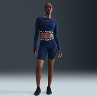 Nike Pro 365 8 Inch Shorts Str. XL Blå