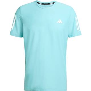 adidas Own The Run Tee Løbeshirt Herrer størrelse S farve blå