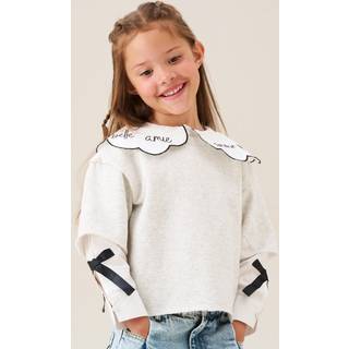 Angel & Rocket Angel & Rocket Haddie Mock Layered Print Sweatshirt