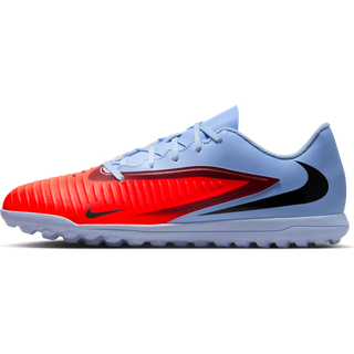 Nike Phantom 6 Low Club-fodboldsko til grus - blå - 42