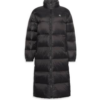 Hooded Down Puffer Coat - Black - XL