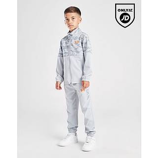 Under Armour Vanish Full Zip Camo Tracksuit Children, Grå - 2-3Y