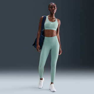 Højtaljede Nike One-7/8-leggings - grøn - L (EU 44-46)