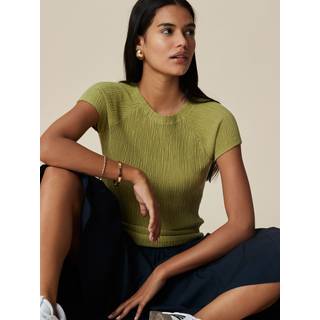 Next Raglan Kortærmet Tekstureret Top