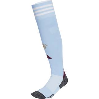 Aston Villa FC 25/26 Home strømper - Glow Blue / Maroon - 46-48
