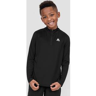 MONTIREX Delta 1/4 Zip Top Junior, Black - L