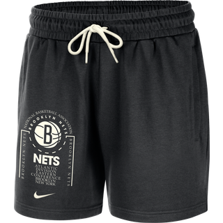 Brooklyn Nets Club Courtside-Nike NBA-fleeceshorts til mænd - sort - XS