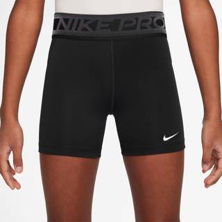 Nike Pro Dri-FIT-shorts (8 cm) til større børn (piger) - sort - S