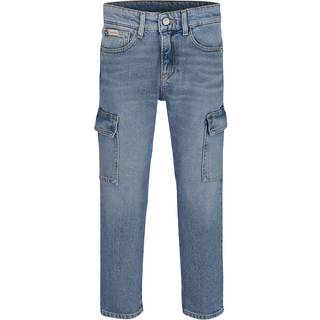 Dad Cargo Jeans - Blue - 4