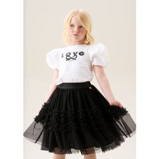 Angel & Rocket Angel & Rocket Sallie nederdel i mesh med flæsekant - 98104cm