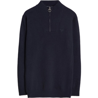 Barbour Lifestyle Essential Lambswool Half Zip Navy