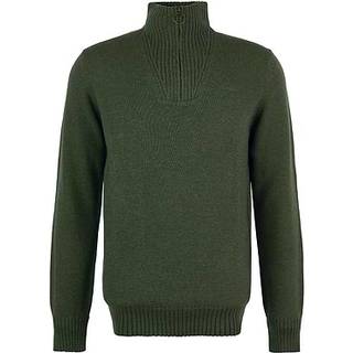 Barbour Lifestyle Essential Lambswool Half Zip Seaweed
