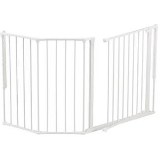 BabyDan Flex L sikkerhedsgitter, hvid, 146-223 cm