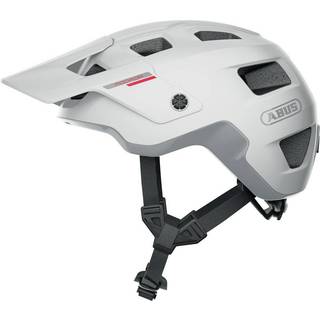 ABUS Hjelm MoDrop i Polar White M - Multi-Shell In-Mold, Justerbar TriVider-Rem, GoggFit & QUIN-Ready
