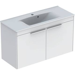 Ifø Sense Compact møbelpakke 90 x 36,6 cm, m/Sense håndvask & låger